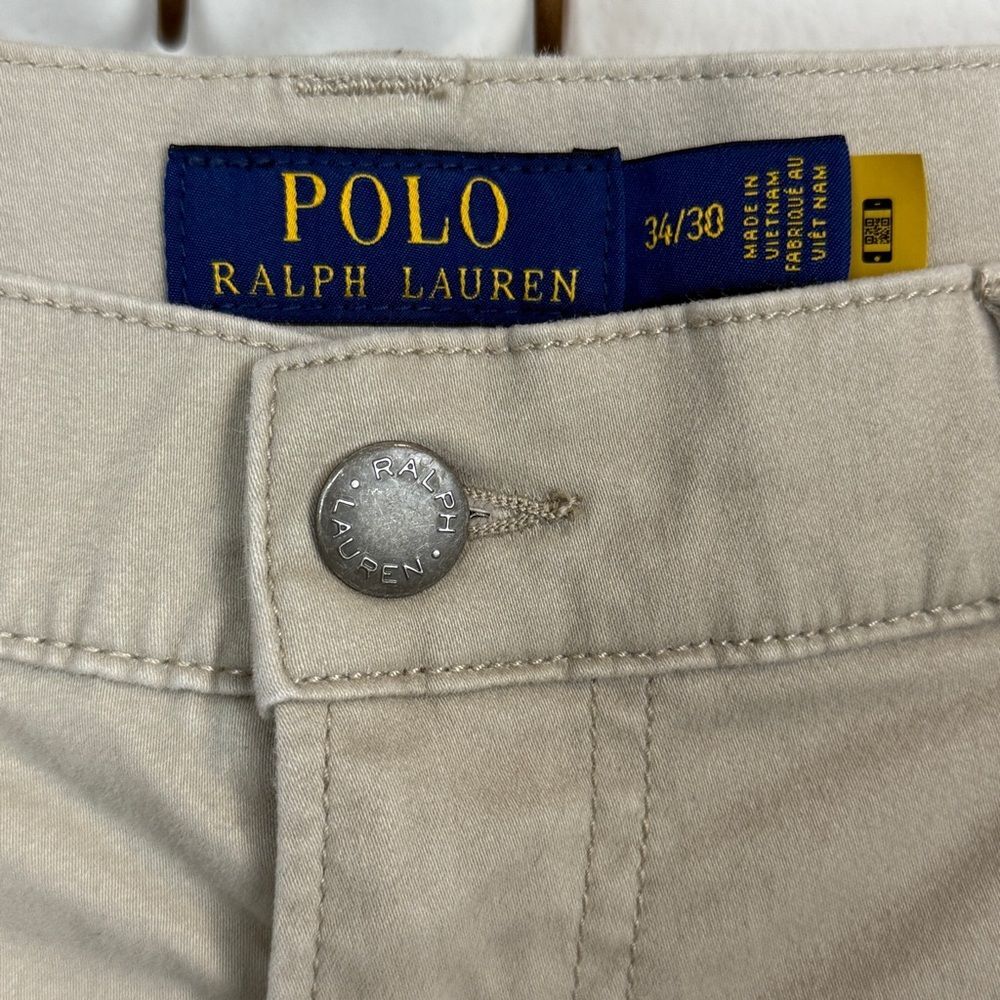 Polo Ralph Lauren Tan Patch Pocket Pants 34x30 - Picture 4 of 11